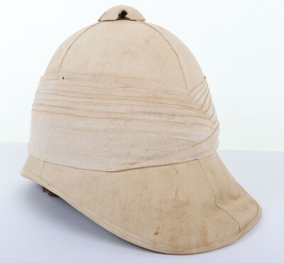 Rare Victorian Other Ranks Foreign Service Helmet - 5