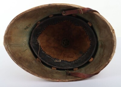 Rare Ceylon Planters Rifle Corps Other Ranks Foreign Service Helmet - 7