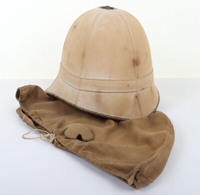 Rare Victorian Zulu War Period Officers Foreign Service Helmet - 7