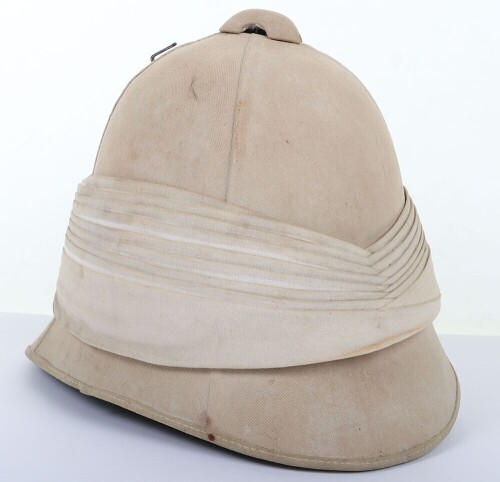 Rare Boer War Period Other Ranks Foreign Service Helmet