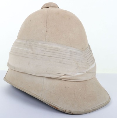 Rare Boer War Period Other Ranks Foreign Service Helmet - 4