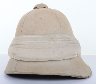 Rare Boer War Period Other Ranks Foreign Service Helmet - 5
