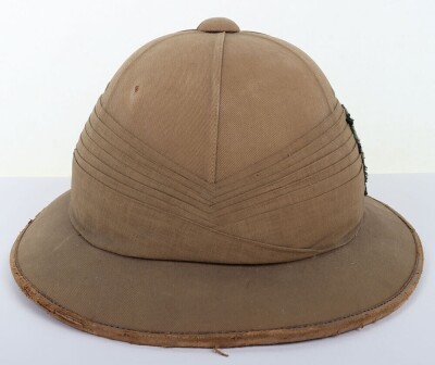 Cammeronians (Scottish Rifles) Foreign Service Sun Helmet - 2