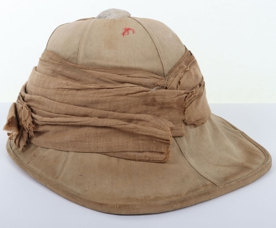 WW1 Period British Other Ranks Foreign Service Helmet - 5