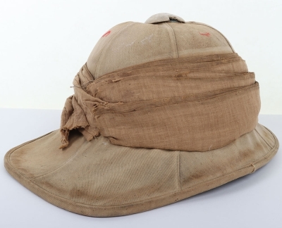WW1 Period British Other Ranks Foreign Service Helmet - 6
