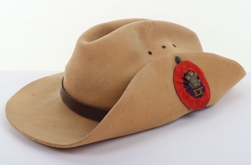 Boer War Imperial Yeomanry Officers Slouch Hat