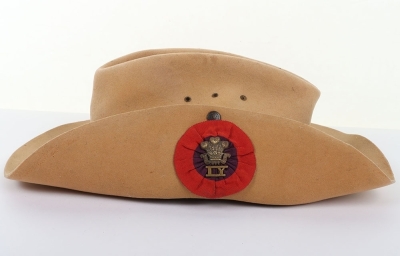 Boer War Imperial Yeomanry Officers Slouch Hat - 2