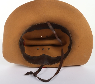 Boer War Imperial Yeomanry Officers Slouch Hat - 8