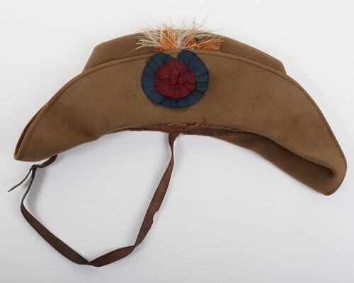 Rare Boer War Yeomanry Slouch Hat
