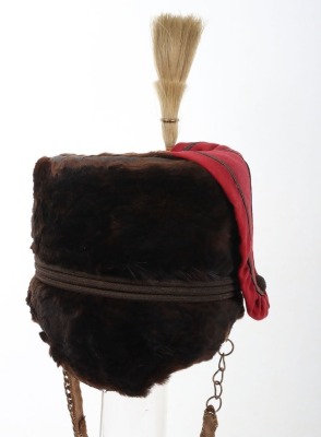 Hussar officers fur busby - 3