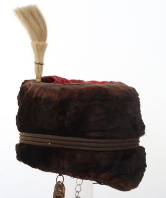 Hussar officers fur busby - 4