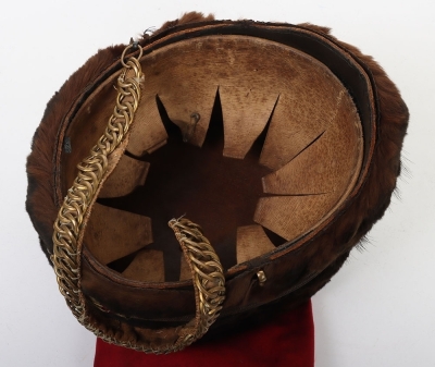 Hussar officers fur busby - 6