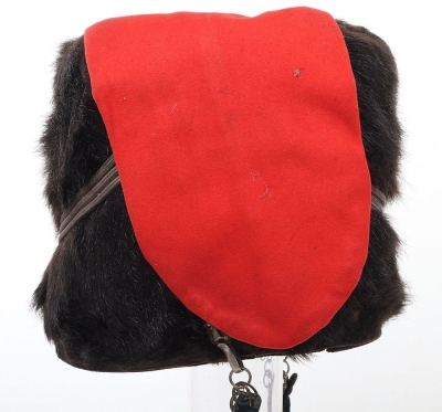Westmoreland and Cumberland Yeomanry Cavalry Busby. - 2