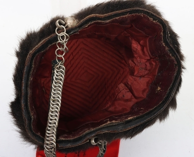Westmoreland and Cumberland Yeomanry Cavalry Busby. - 7