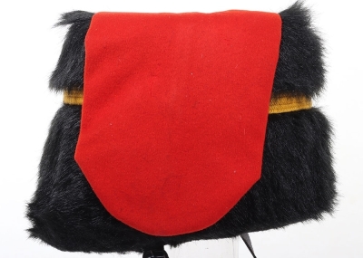 Royal Horse Artillery troopers black fur busby - 2