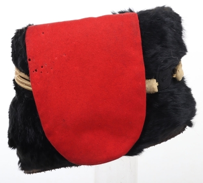 Royal Horse Artillery black fur busby - 2