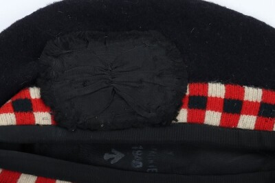 Scottish Military Issue Tam O'Shanter Headdress - 2