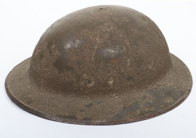WW1 British Other Ranks Medics Steel Combat Helmet - 3