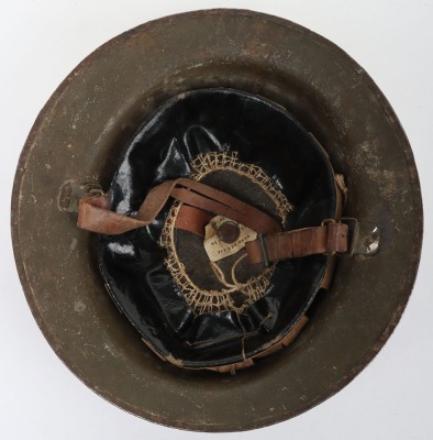 WW1 British Other Ranks Medics Steel Combat Helmet - 5