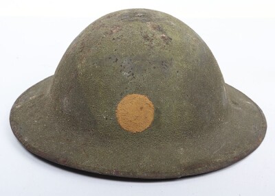 WW1 British Steel Combat Helmet with Divisional Sign