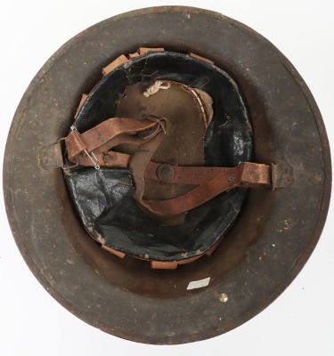 WW1 British Steel Combat Helmet with Divisional Sign - 5