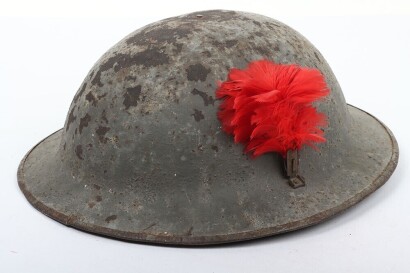 WW1 British Steel Helmet of the Black Watch (Royal Highlanders)