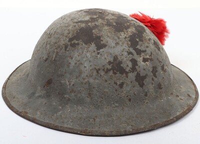 WW1 British Steel Helmet of the Black Watch (Royal Highlanders) - 3