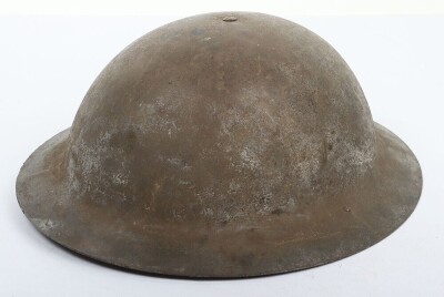WW1 British Steel Combat Helmet with Private Purchase Officers Liner System