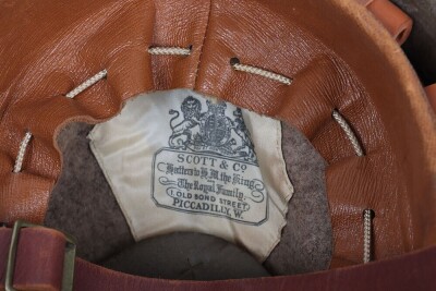 WW1 British Steel Combat Helmet with Private Purchase Officers Liner System - 6