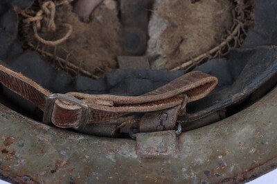 WW1 Kings Royal Rifle Corps Regimentally and Battalion Marked Steel Combat Helmet - 8