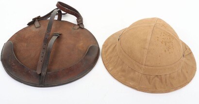 WW1 British Steel Combat Helmet with Trench Cover