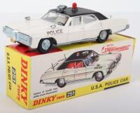 Dinky Toys 251 Pontiac Parisienne USA Police Car