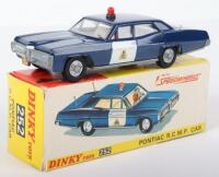 Dinky Toys 252 Pontiac Parisienne R.C.M.P Police Car