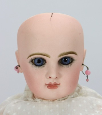 A Tete Jumeau bisque head Bebe doll, size 7, French circa 1890, - 3