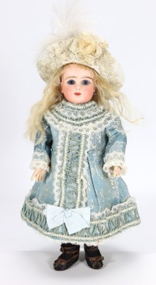 A rare small size 3 Steiner A bisque head Bebe, French circa 1880, - 3