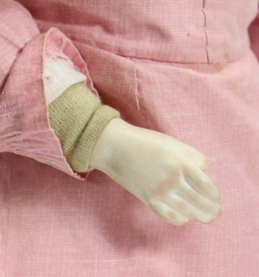 A large Francois Gaultier bisque shoulder head fashion doll, French 1870s, - 4