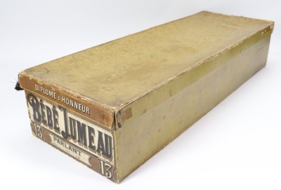 A large S.F.B.J Tete Jumeau 301bisque head doll in original box, size 13, French circa 1905, - 3