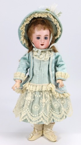 A Jumeau 1907 bisque head Bebe doll, size 3, French circa 1900,