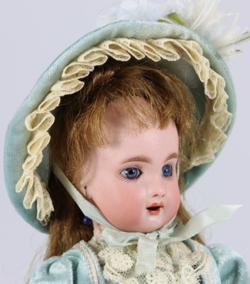 A Jumeau 1907 bisque head Bebe doll, size 3, French circa 1900, - 2