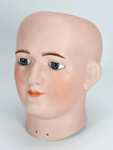 A rare Francois Gaultier bisque head Mannequin, French circa 1890,