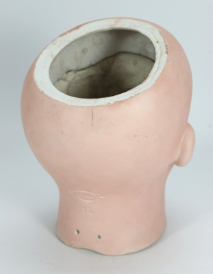 A rare Francois Gaultier bisque head Mannequin, French circa 1890, - 2