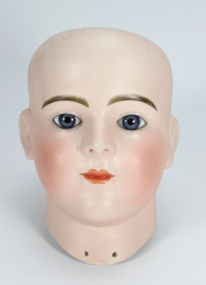 A rare Francois Gaultier bisque head Mannequin, French circa 1890,