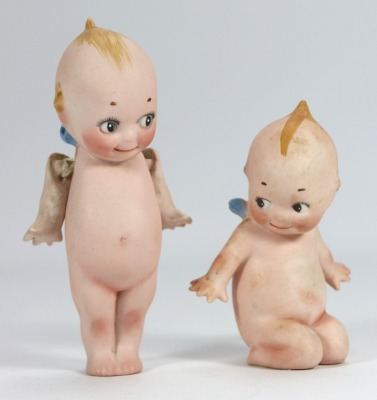 A Rose O&rsquo;Neill all bisque Kewpie doll, 1920s,