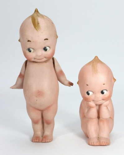 A Rose O&rsquo;Neill all bisque Kewpie doll, 1920s,