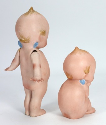 A Rose O&rsquo;Neill all bisque Kewpie doll, 1920s, - 3