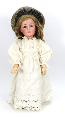 A large Kammer & Reinhardt 117/A &lsquo;Mein Liebling&rsquo; bisque head character doll, German circa 1910,