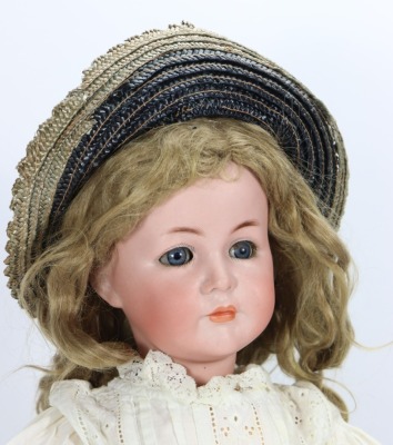 A large Kammer & Reinhardt 117/A &lsquo;Mein Liebling&rsquo; bisque head character doll, German circa 1910, - 3