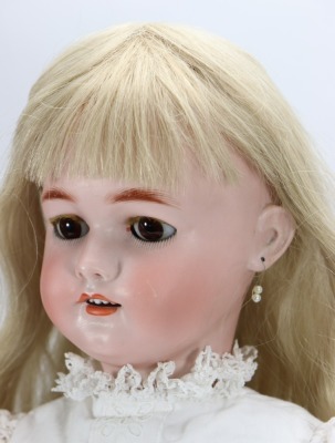 A Large Simon & Halbig 1078 bisque head doll, - 2