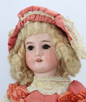 An all original 'Majestic' bisque head doll, German circa 1910, - 2