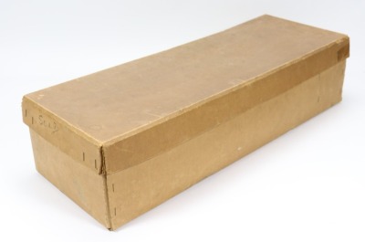 A Simon & Halbig/K&R bisque head doll in original box, circa 1910 - 3